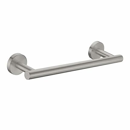 Modket 12 Inches Brushed Nickel Towel Bar Bathroom Hardware 304 Stainless Steel Wall Mounted Kitchen Towel Holder Cloths Hanger