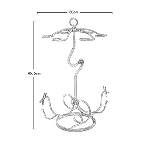 NEOCHY Wine Rack, Upside Down Goblet Holder, Creative Wine Rack Decoration, Wine Bottle Storage Rack