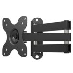 TV Wall Mount, Tilt Extend Rotate Swivel TV Wall Bracket for Most 13-30 inch LED/LCD/OLED/Plasma Flat & Curved TV up to15kg with VESA 75×75/100×1