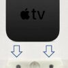 APPLE TV 4th / 5th GEN, (Wall / TV) Bracket Mount : BLACK