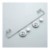 HIGOH Towel Racks, Towel Rail for Bathroom,Bath Towel Bar Towel Hanger Rack,Home Suction Wall Mount Bathroom Towel Closet Hangers