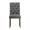 A&B Home Dining Chair, Rubberwood, Dim Gray