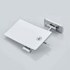 QUANJJ Bathroom Shaving Mirrors Make Up Wall Mounted 3X Magnifying 360° Swivel Extending Folding for Hotel Vanity Chrome