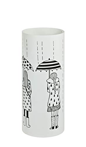 HAKU Möbel umbrella stand, metal, white, Ø 18 x H 45 cm