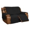 Easy-Going Recliner Sofa Cover, Reversible Couch Cover for 3 Seat Recliner, Split Sofa Cover for Each Seat, Furniture Protector with Elastic Stra