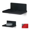 Screwless Extra Wide Floating Shelf Mount for Security Cameras Baby Monitors Speakers Plants Toys & More, Universal Holder Strong Adhesive Easy t