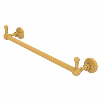 Allied Brass WP-41-24-PEG-SGL Waverly Place Collection 24 Inch Towel Bar with Integrated Hooks, Spanish Gold