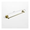 HIGOH Towel Racks, Towel Rail for Bathroom,Brushed Aluminum Bathroom Towel Bar,Wall Mounted Towel Hanger Single Hand Towel Holder,Storage Shelf B