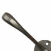 Bridewell Ironmongery 5 X Cast Iron Double Coat Hook Antique Iron New