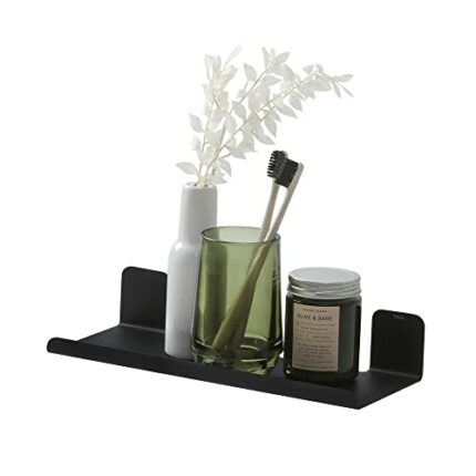 Tiger Colar Bathroom Shelf 30 cm Black