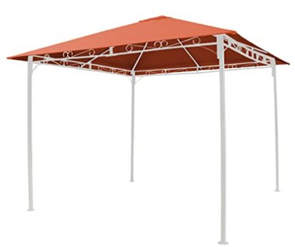 GRASEKAMP Qualität seit 1972 48016 GRASEKAMP Quality Since 1972 Roof 3 x 3 m Terra to Antique Garden Gazebo Party Tent Cover Universal, Orange, L