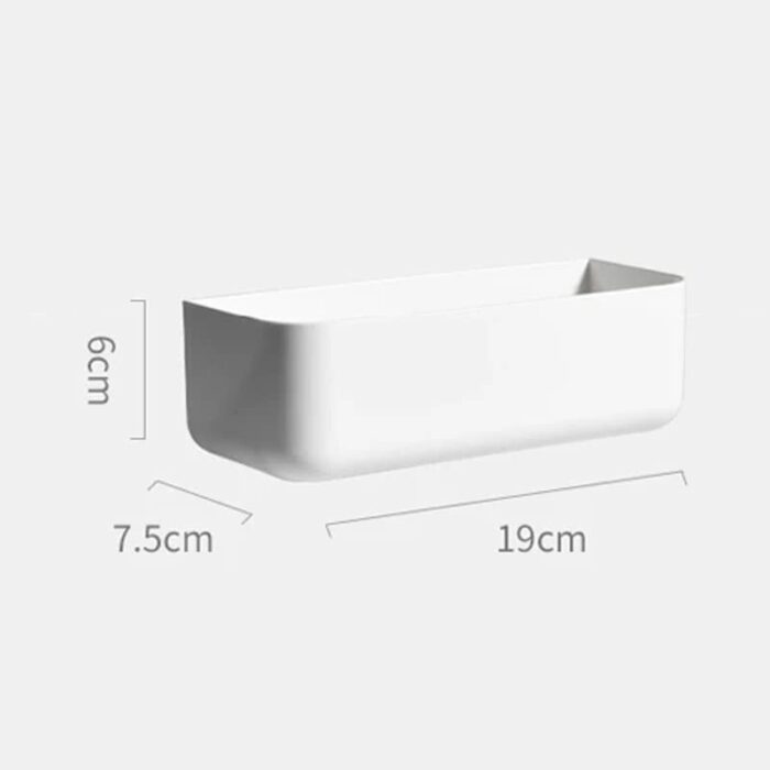 RSOCHS Wall Mounted Nail Free Toilet Shelf Bathroom Storage Rack Wall Rack Bathroom Storage Rack for Wall Shelf Organizing