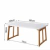 DLOETT Folding lazy table Folding table Garden Tables dining table Dining Table Tatami Table Bay Window Table Study Table Low Table Bed Lazy Tabl