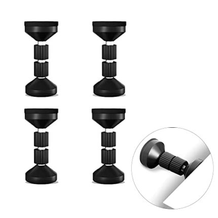 OUKEYI Adjustable Threaded Bed Frame Anti-Shake Tool for Bed, Headboard Stoppers, Bedside Headboards Prevent loosening Anti-Shake Fixerfor Beds C
