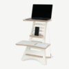 HumbleWorks. Stan-1 (Natural Wood). Ergonomic, height-adjustable standing desk. Standup Desk, Standing desk converter for Home Office, supports l