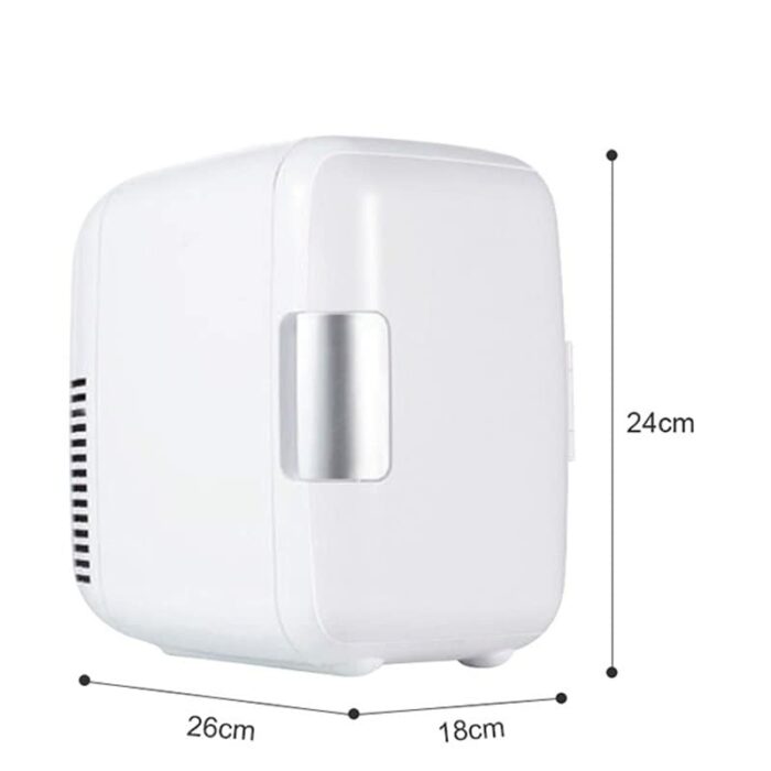 SDFGH Small Refrigeration Warm Heat Mini Fridge Refrigerator for Car Home Travel Refrigerator Portable