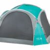 Coleman Unisex_Adult Event Dome Pavillon stabiles Partyzelt mit Stahlgestäng Sonnenschutz SPF 50 plus Gazebo, Blue, XL - 4,5 x 4,5 m