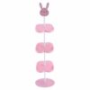4 Tier Cute Shoe Rack for Kid's Shoes, 26.4inch, Baby Shoe Rack, Save Home Space, Storage Organizer Boys Girls, Cute Shapes of Rabbit/Panda, Soli