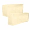 BESPORTBLE Couch Arm Protectors Elastic Cover 2Pcs Polyester Sofa Armrest Cover Stretch Elastic Armrest Protector Slipcover Couch Armchair Cover
