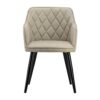 A&B Home 31 in Set of 2 Wooden Classy Armless Dining Chair, Beige