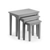 Julian Bowen Cleo Nest of Tables, Oak, Height: 46, Width: 48, Depth: 33cm