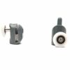 Shower Door Roller Pulley Shower Room Accessories Hanging Wheel for Sliding Door Top and Botter Fixed Single Wheel Replacement Accessories(8 Piec