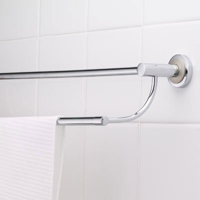 Samuel Heath (N7052) Series 7000 Double Towel Rail Chrome/Matt Nickel