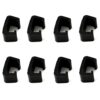8 Pcs Wicker Furniture Clips Sofa Clips Sectional Alignment Anti-Slip Fasteners Clips for Outdoor Patio Garden Wicker Rattan (Inner Length: 4.25C