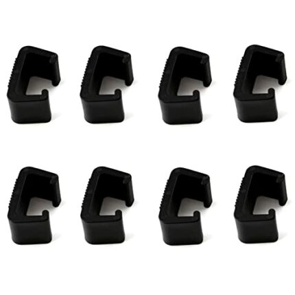 8 Pcs Wicker Furniture Clips Sofa Clips Sectional Alignment Anti-Slip Fasteners Clips for Outdoor Patio Garden Wicker Rattan (Inner Length: 4.25C