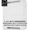 Sanus SA-IWB17-W1 17" TV Media In-Wall Box