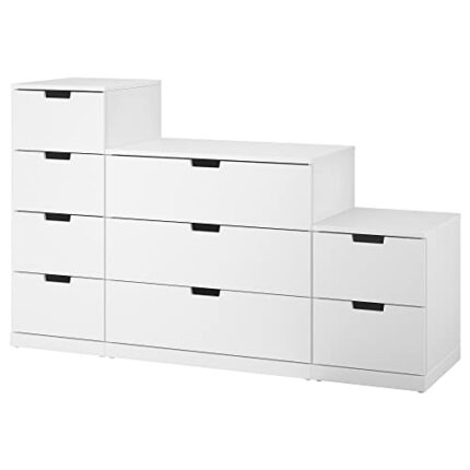 Ikea NORDLI chest of 9 drawers, 160x99 cm, white
