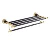 HIGOH Towel Racks,Bathroom Towel Rack Wall Mounted Towel Holder,European-Style Bathroom Hardware,And Antique Bath Towel Rack,Storage Rack,Bathroo