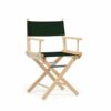 Telami – Director’s Chair – Collection Recycled – Foldable and Light - Oat Colour – Natural Frame - Made in Italy – Outdoor Furniture, Garden Cha