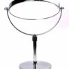 HIMRY Stand Height-Adjustable 10x Magnification, 8 Inch, Mirror 360 ° rotating chrome Vanity Mirror Shaving Mirror Bathroom Mirror, Standard + 10