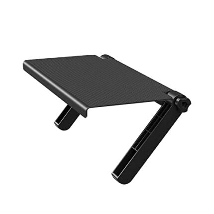13-Inch Wide Platform Adjustable TV Top Shelf, Screen Top Shelf Mount, Monitor Top of TV Shelf for TV Cable Box, Streaming Devices, Router and Ho