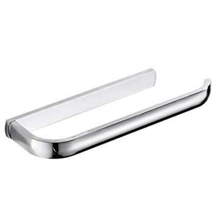 LIUZH Towel Ring Brass Bathroom Kithchen Hand Towel Holder Rail Hanger Wall Mounted Polished Chrome