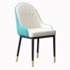 dining chair Kitchen Dining Room Furniture Chairs Modern Water Proof Suede High Back Soft Seat Armrests Dining Chair For Office Lounge Dining Kit