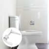 Makenlug Replacement Toilet Tank Handle for Toilet WC Cistern - Universal Fit Replacement Toilet Tank Handle, Chrome Plated Metal Toilet Flush Le