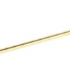 Bathroom Gold Towel Rack European Style All Copper Bathroom Single Rod Bath Towel Rack Towel Bar Drawing Process Tower Hanger/70Cm