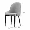 dining chair Kitchen Dining Room Furniture Chairs Modern Style Dining Chair Artificial Leather Chair With Backrest Used Dining Room And Living Ro