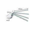 N/A Bathroom Towel Bar, Easy Install With Self-Adhesive, Drilling On Walls at Home Suction Cup Towel Rack (Color : 3-pack)