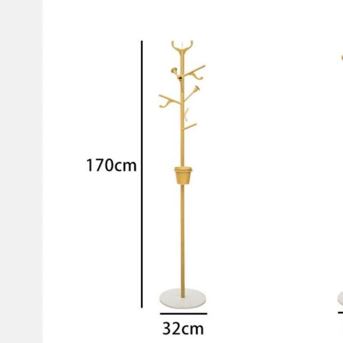 LUKEO Home Coat Rack Wrought Iron Hangers Floor-to-ceiling Bedroom Living Room Hangers (Color : 3-pack, Size : 170 * 32cm)