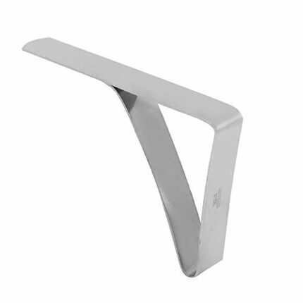 4Pcs Large Table Cloth Cover Clips, Stainless Steel Anti Slip Tablecloth Holder Clamps 10.5 * 7Cm Tablecloth Clips for Outdoor Tables,Table Cloth