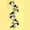 NEOCHY European Creative Bar Counter Wine Rack, Wall Wine Rack Wall Hanging Wine Rack