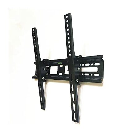 Flat Panel LED, OLED, LCD TV 15° Tilt VESA Mount For Screen Sizes 32-55" Inch Max 30kg (66lbs) Load Capacity Ultra Slim - Black (HT-002)