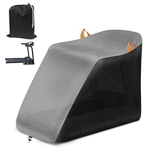 CoukouCover Treadmill Cover, 600D Material with Oxford Fabric, Indoor and Outdoor Universal dust Cover with New Reflective Strip Design