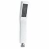 S R SUNRISE SRSH-011 Brass Handheld, L-Style High Pressure, Luxury Hand Shower Head,Silvery-White， Chrome Finish, Small