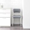 Ikea ADDE chair, grey/white