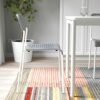 Ikea ADDE chair, grey/white