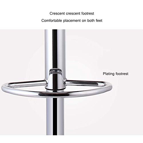 DINGZZ Solid Wood Bar Chair Household High Stool Reception Chair Simplicity Bar Nordic Barstool Backrest Stool Coffee Chair (Color : D)